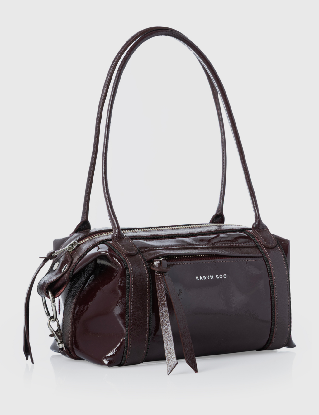 Cartera Diana Mini Granate Charol