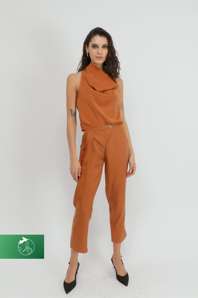 Pantalón Tencel Tiny camel