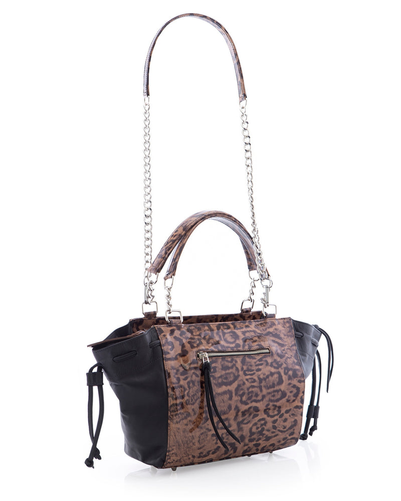 Cartera midi Warhol Leopardo  Limited edition