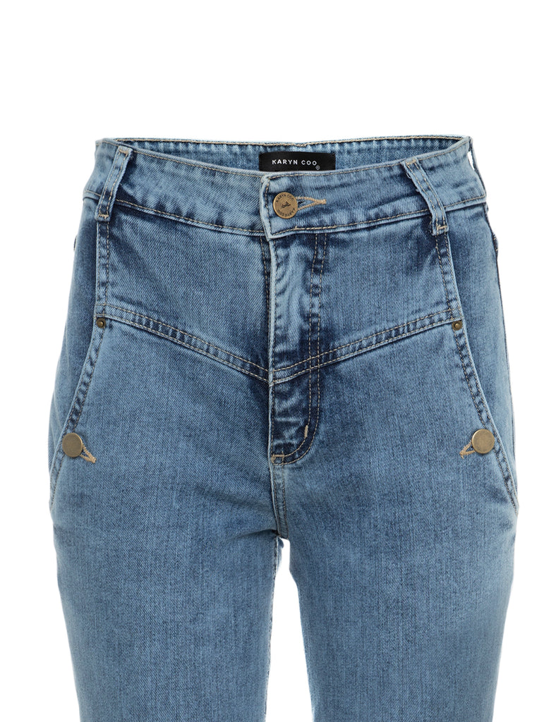 Jeans recycled Adams celeste