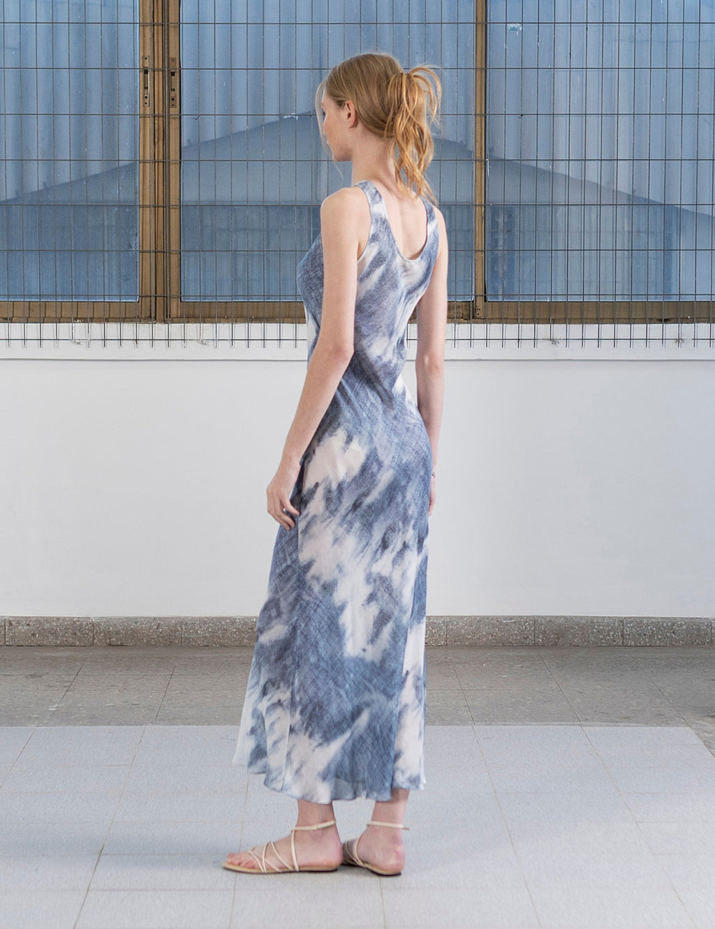 Vestido Seda Dion