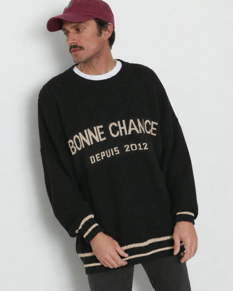 Tejido Coo Bonne Chance negro