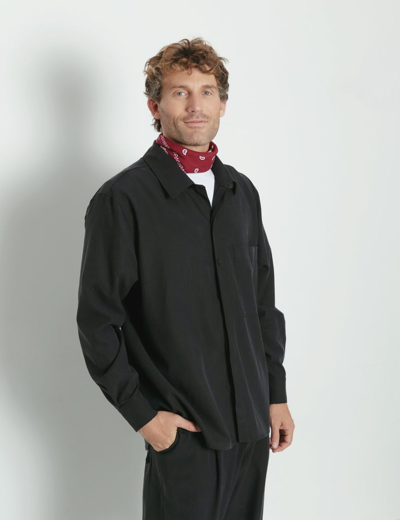 Pantalón tencel Tijoux REC negro