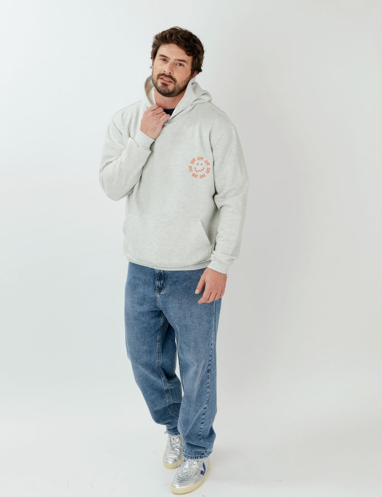 Polerón Tom Derretido Gris