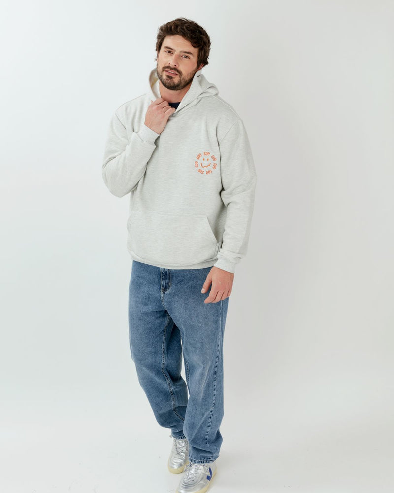 Polerón Tom Derretido Gris