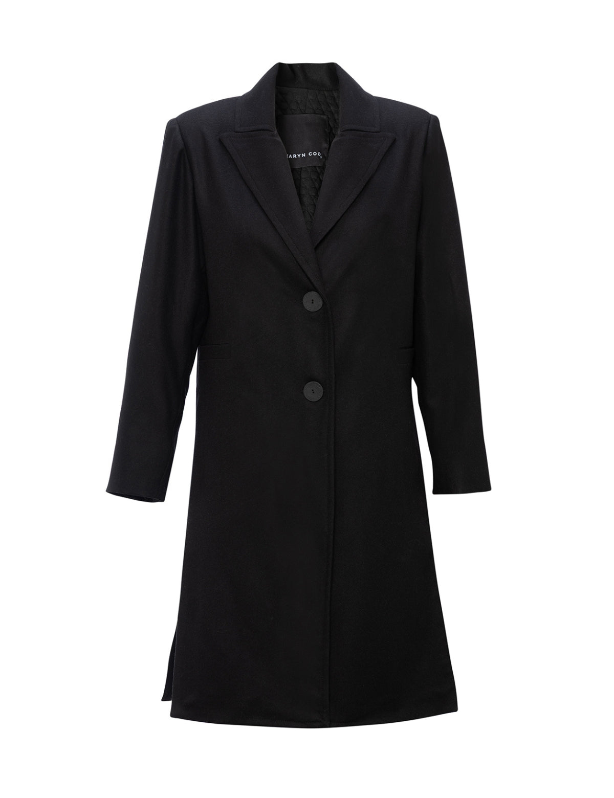 Abrigo sastre Muka negro