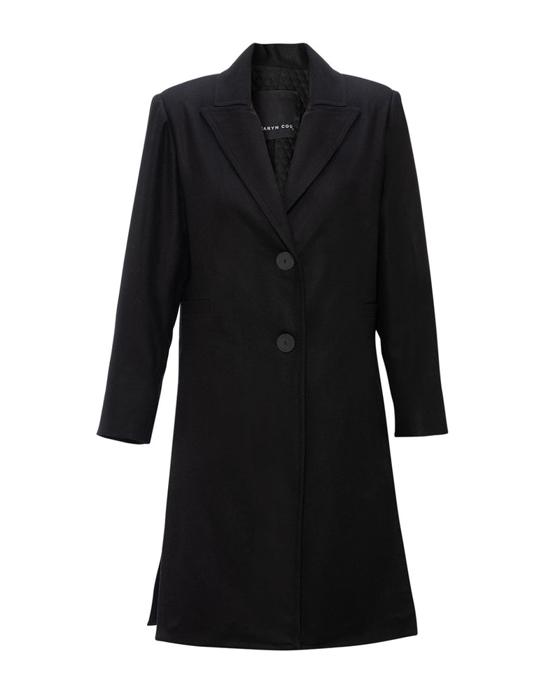 Abrigo sastre Muka negro