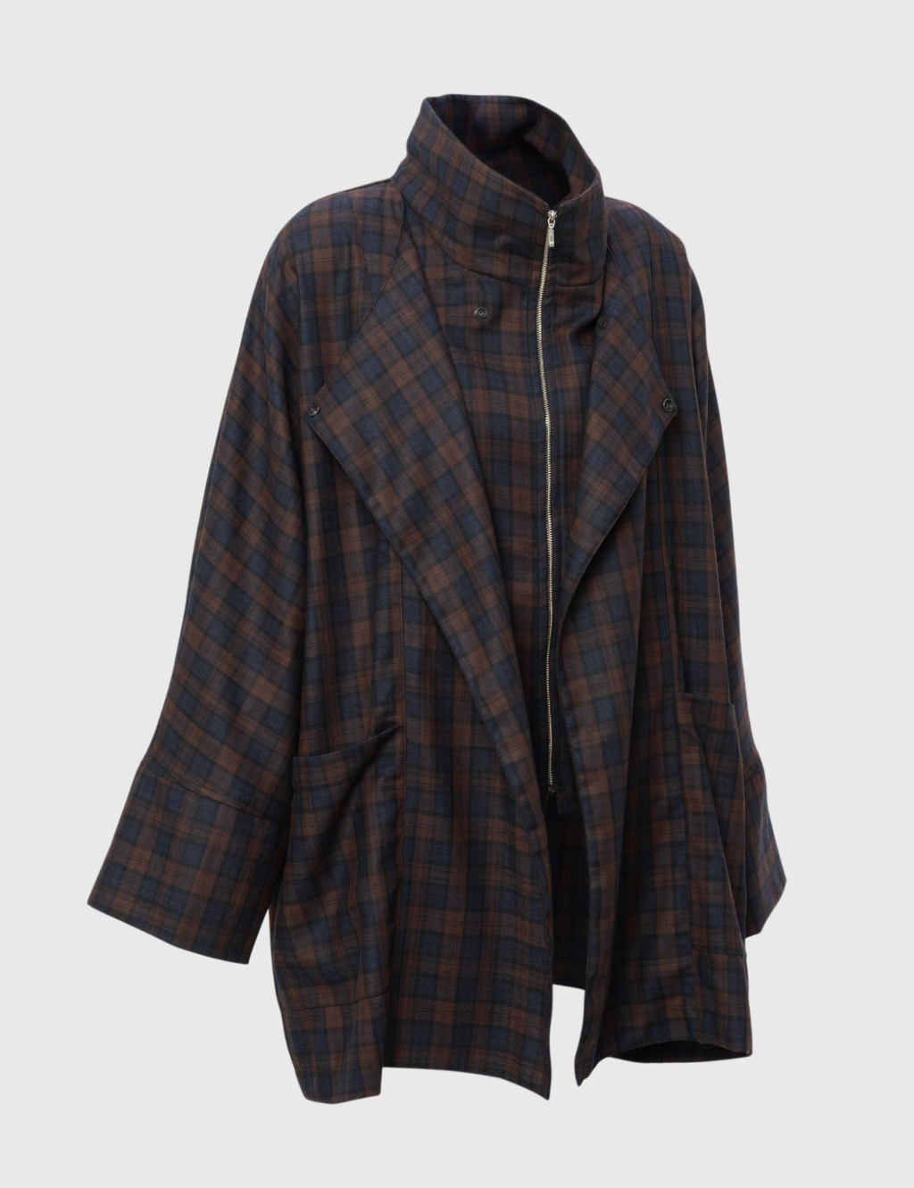 Chaqueta Lana Japo Tartan