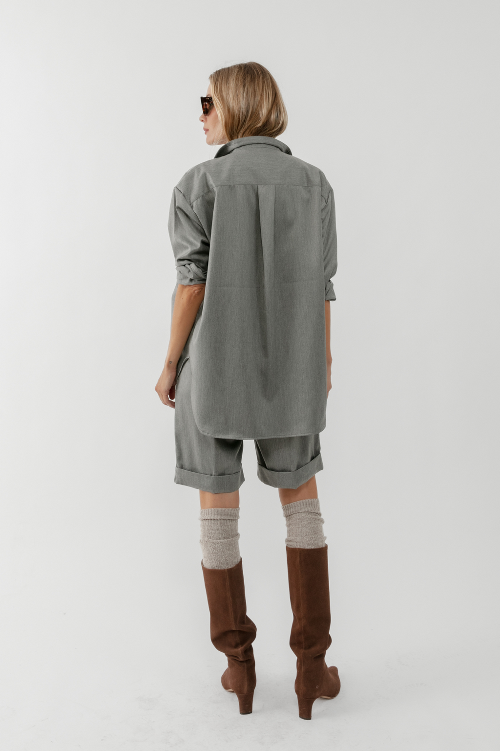 Blusa sastre Lisa gris