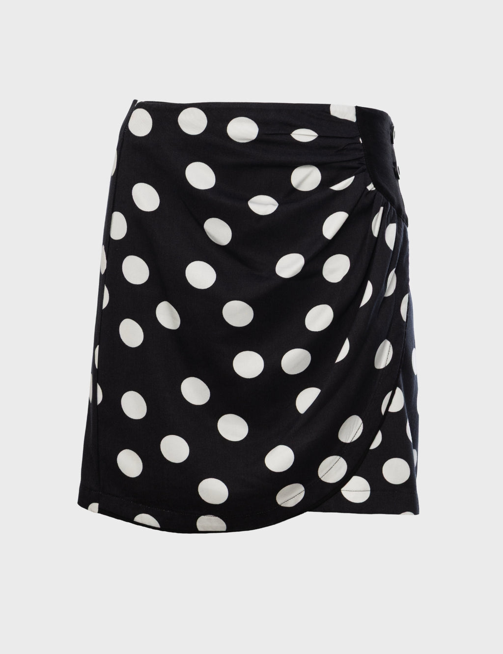 Falda Irregular Inés Lunares