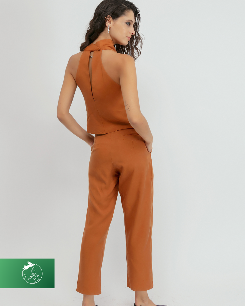 Pantalón Tencel Tiny camel