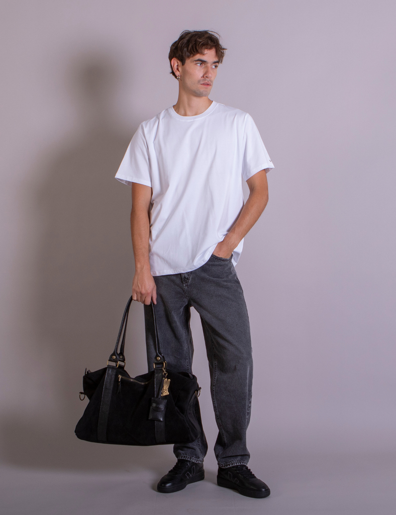 Polera Javier Oversize Blanca