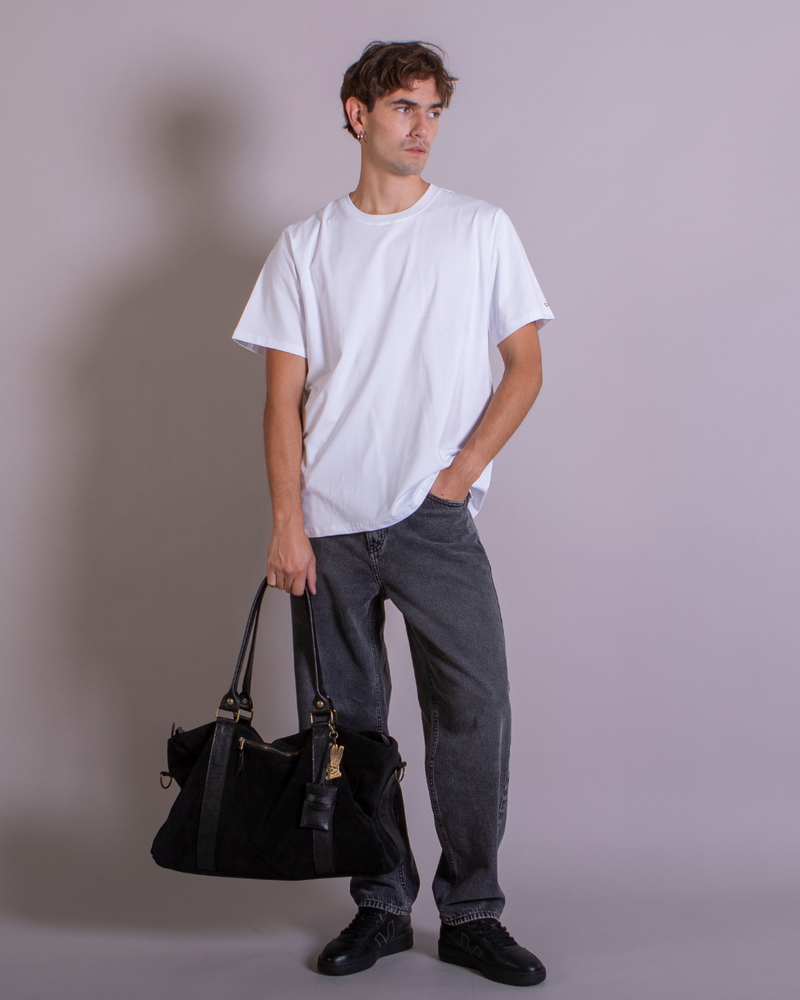 Polera Javier Oversize Blanca