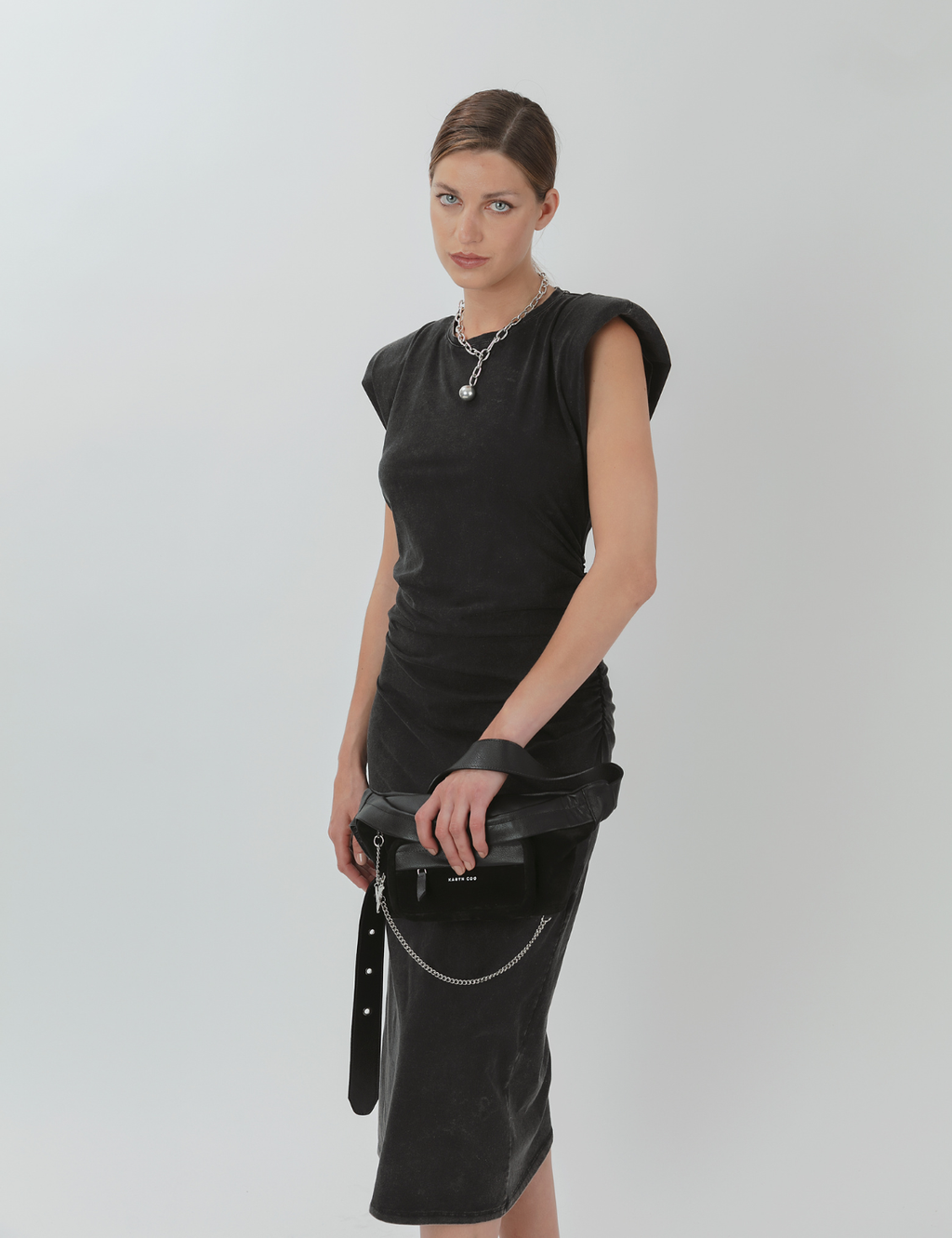 Vestido Algodón Donna Gris