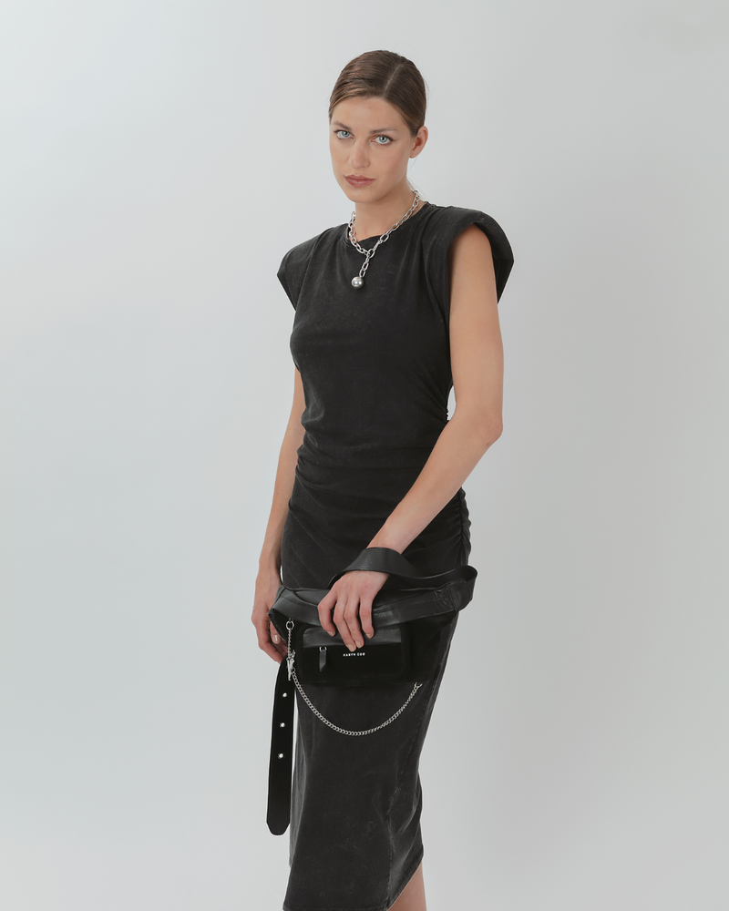 Vestido Algodón Donna Gris