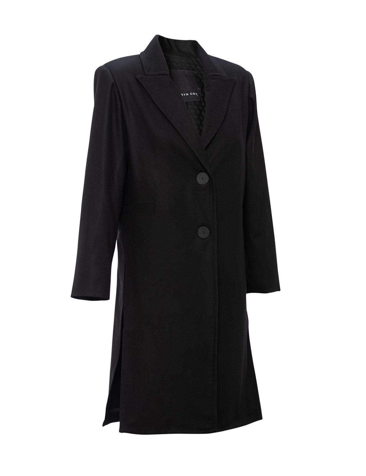 Abrigo sastre Muka negro