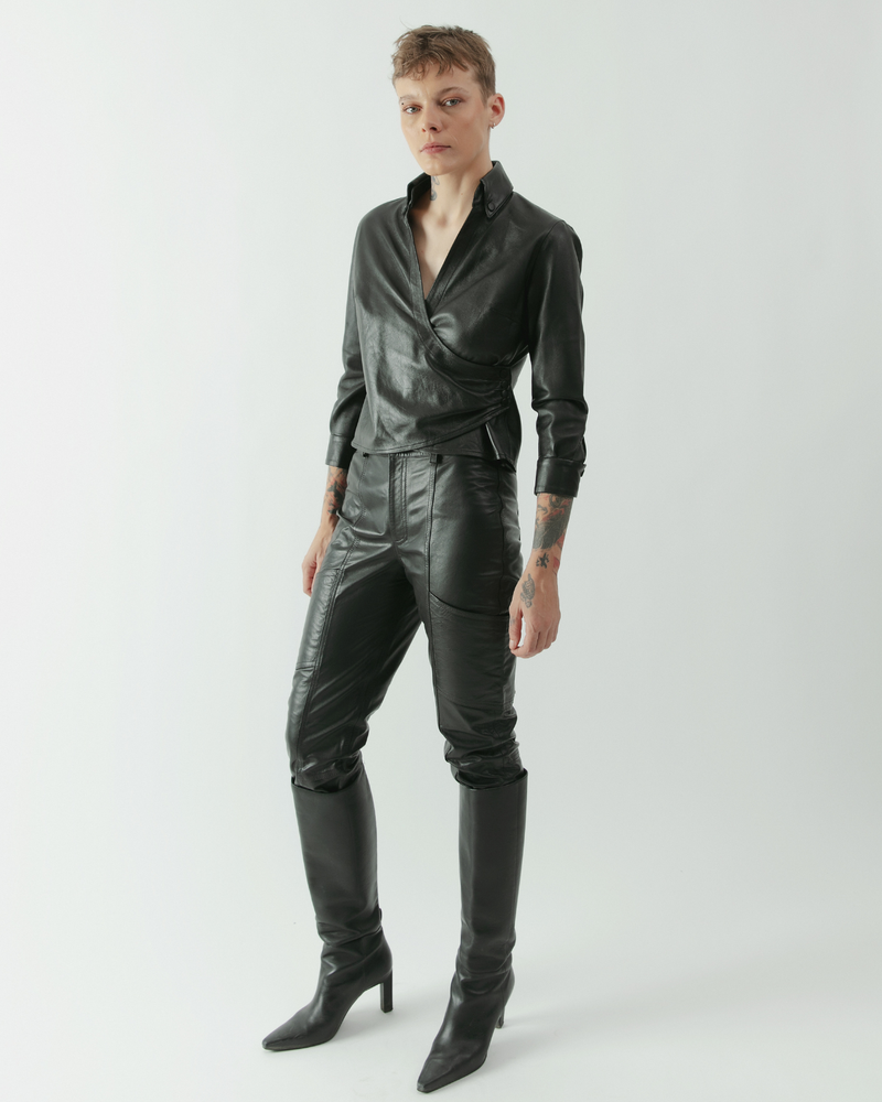 Pantalón cuero Franccesca