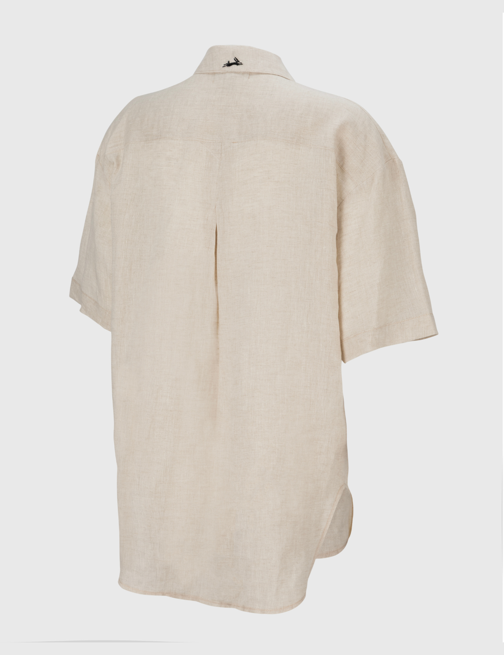Camisa blusa lino Lisa arena