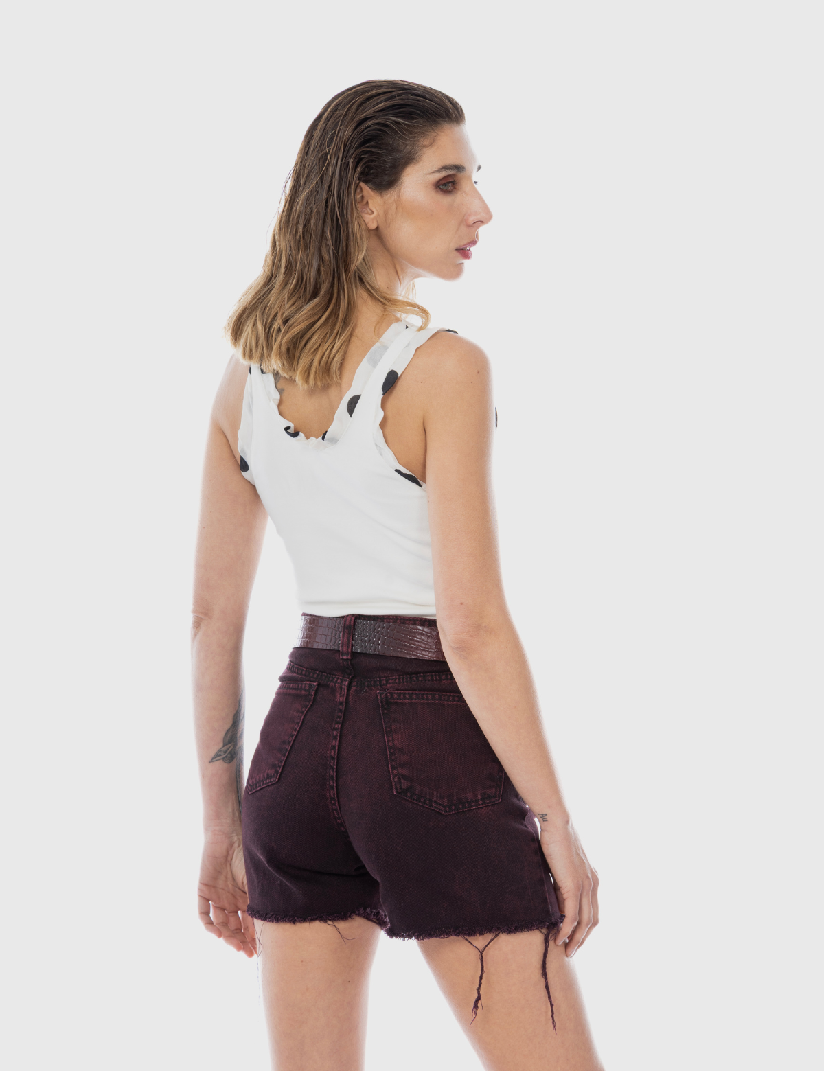 Short Denim Pancha Guinda