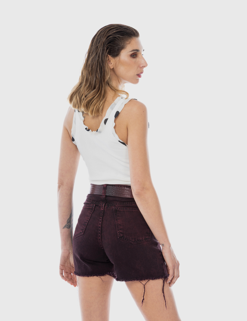 Short Denim Pancha Guinda