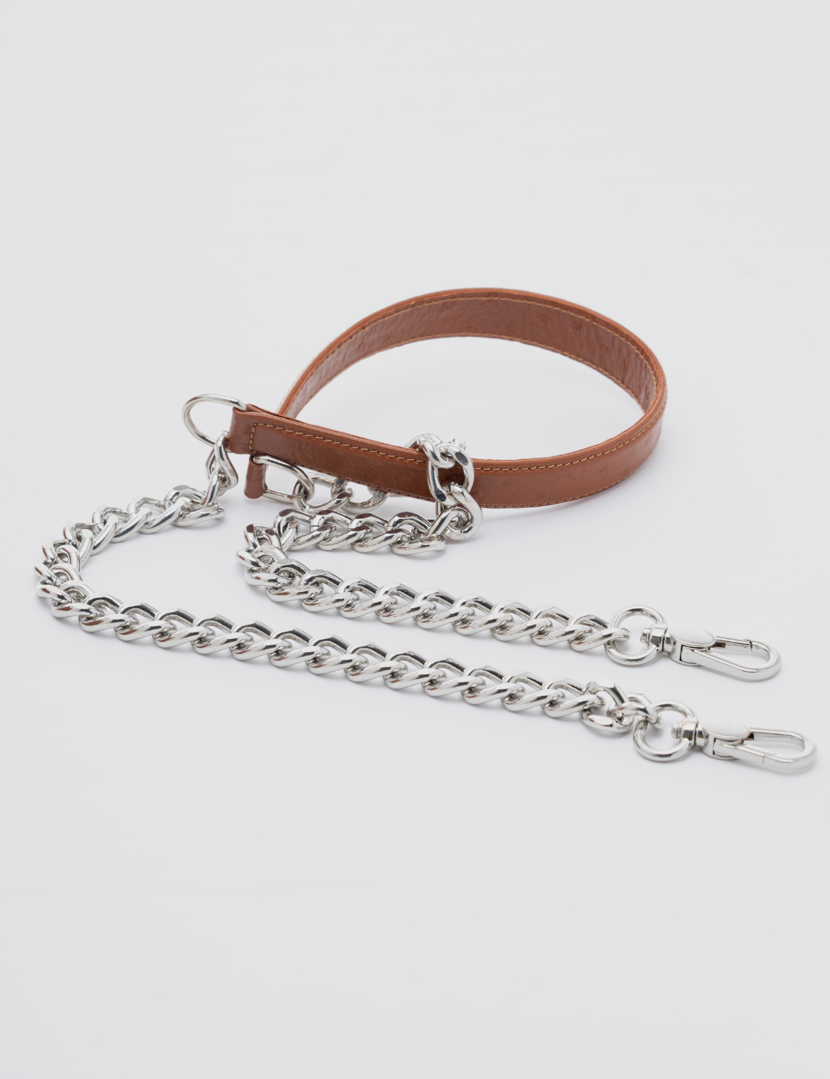 Cartera Inés Caramelo Avestruz