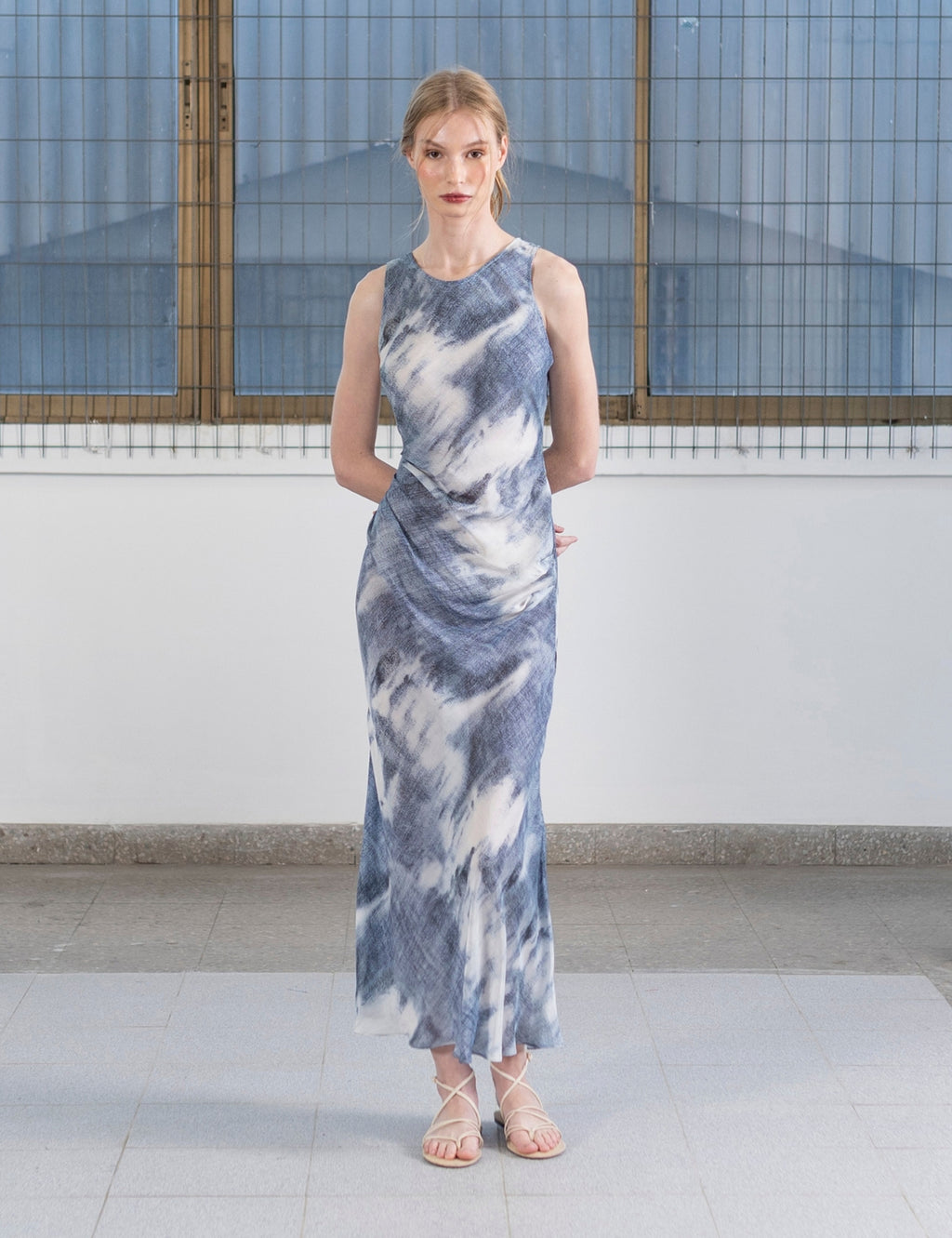 Vestido Seda Dion