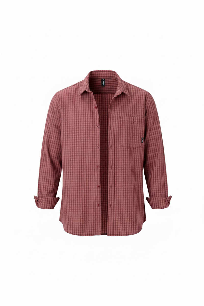 Camisa Dandy Burdeo