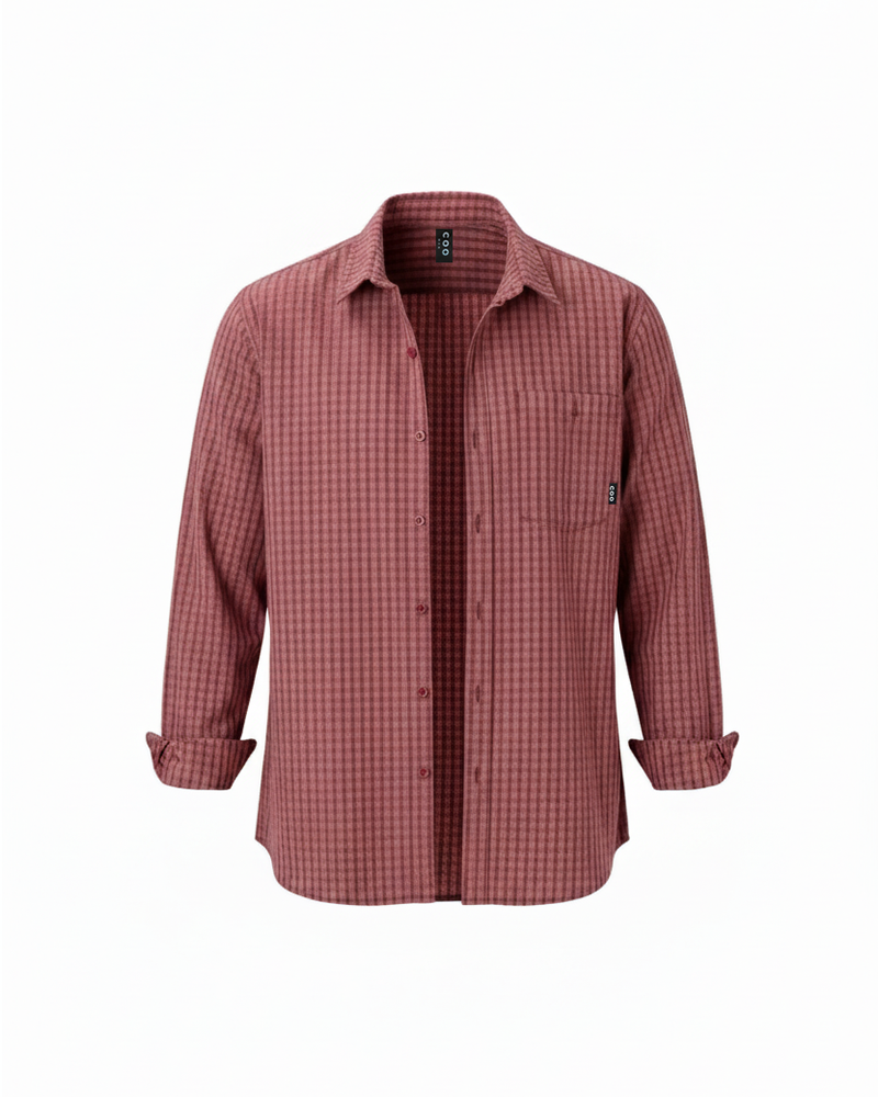 Camisa Dandy Burdeo