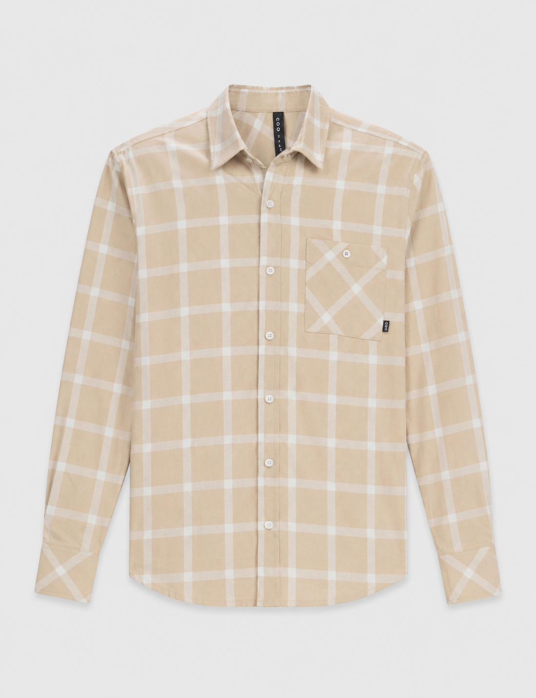 Camisa Escocesa Dandy Beige