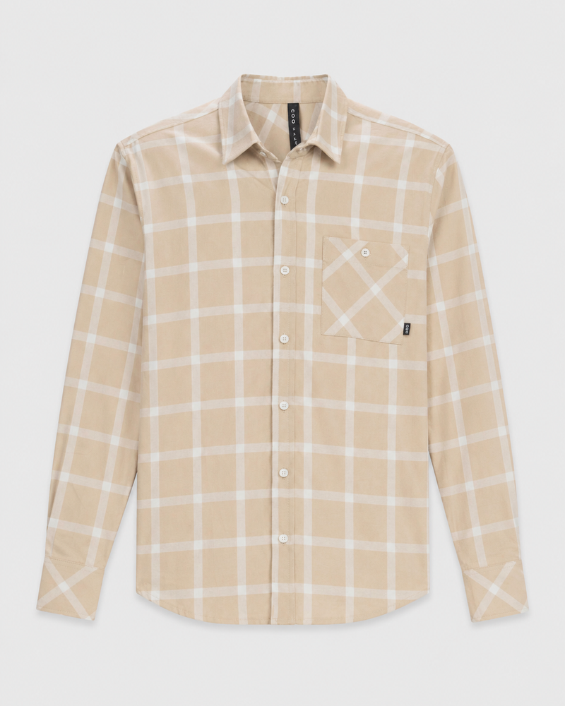 Camisa Escocesa Dandy Beige