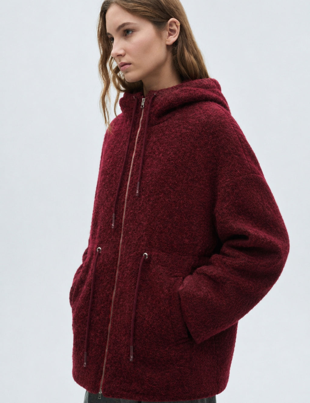 Chaqueta bouclé Abril Burdeo