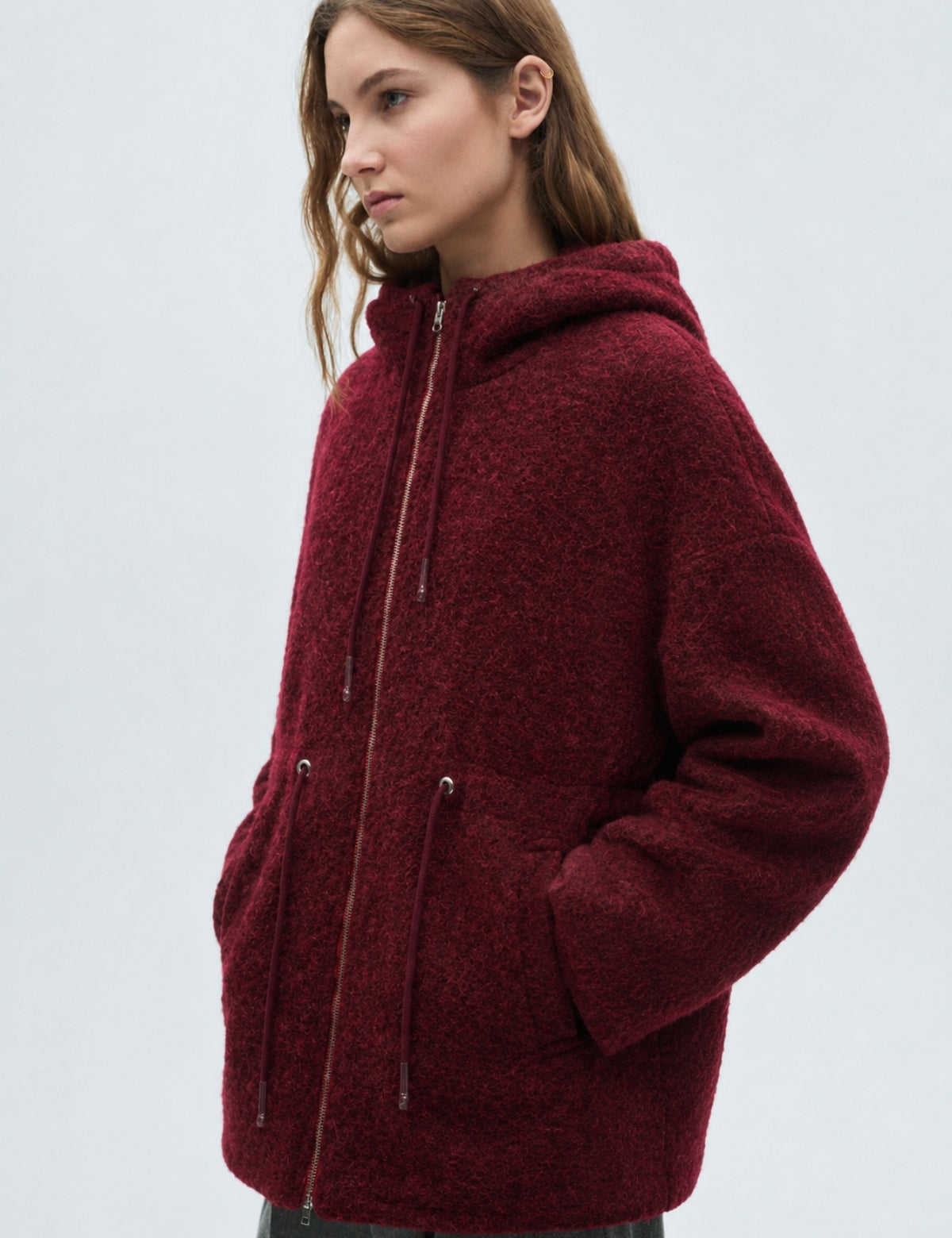 Chaqueta bouclé Abril Burdeo