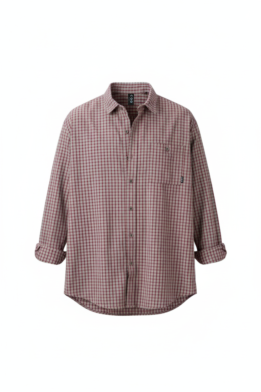 Camisa escocesa Dandy Gris