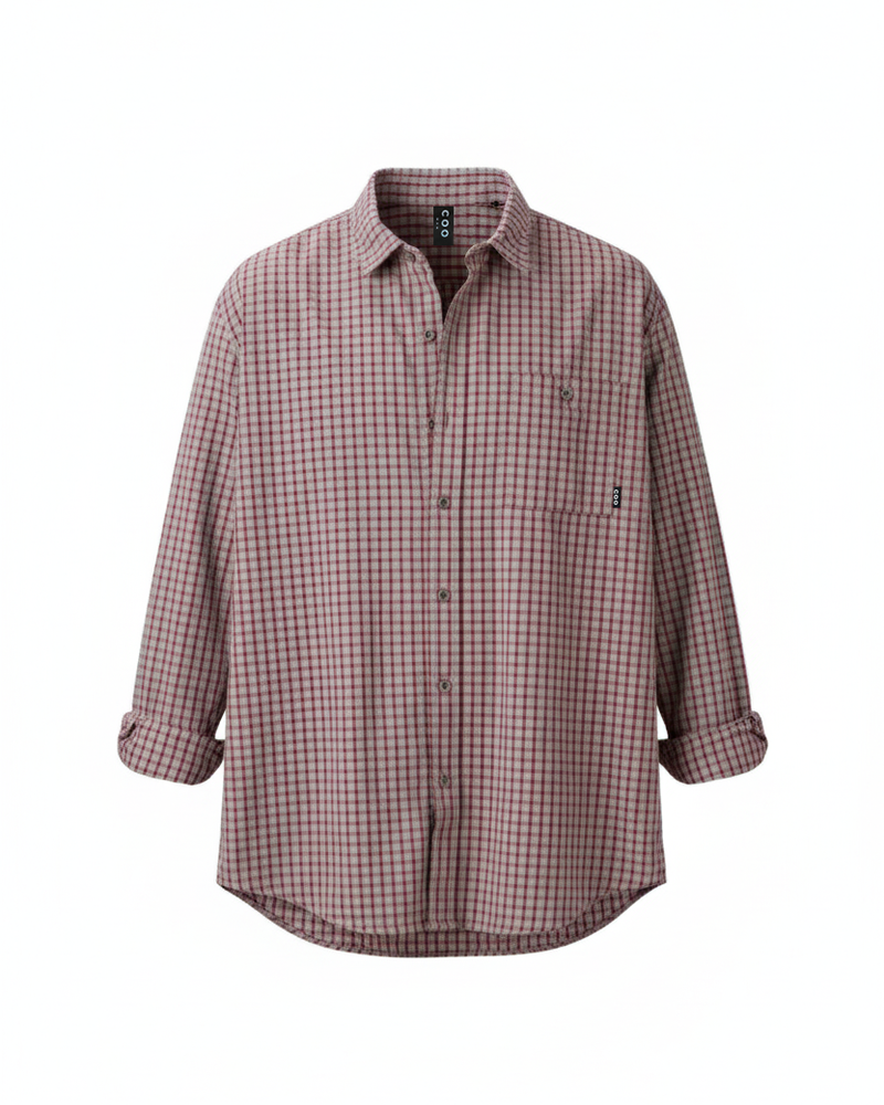 Camisa escocesa Dandy Gris
