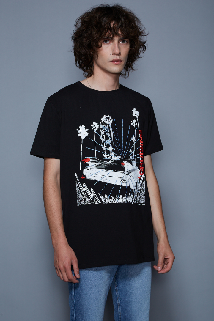 Polera Cadillac negro